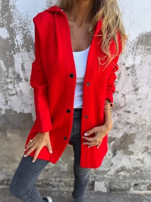 Single-Breasted Jacket Spring Women's Clothing - Image 3