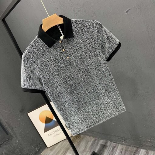 Trendy Niche Half T-shirt Men's Short Sleeve - Image 3