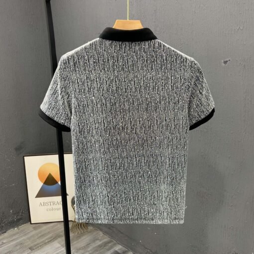 Trendy Niche Half T-shirt Men's Short Sleeve - Image 2
