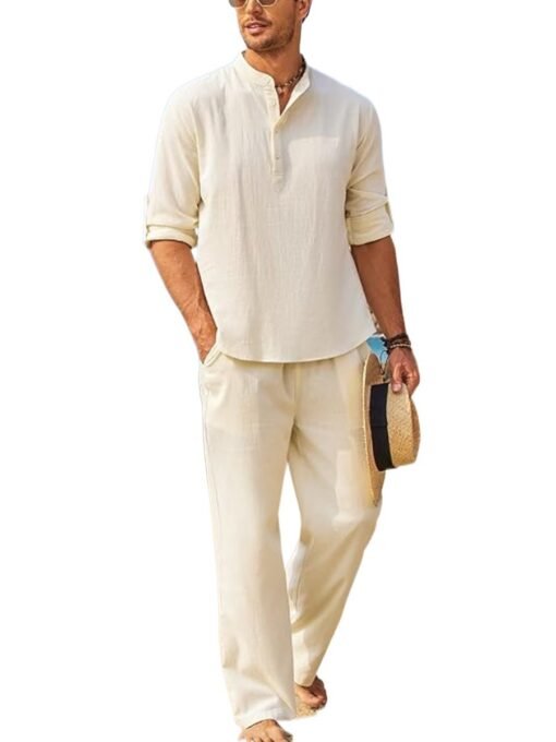 T Shirt Long-sleeved Shirt And Trousers Suit Tide - Image 9